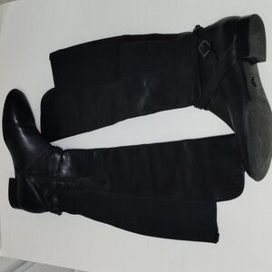 Antonio Melani Tall leather Boots Black 6.5M